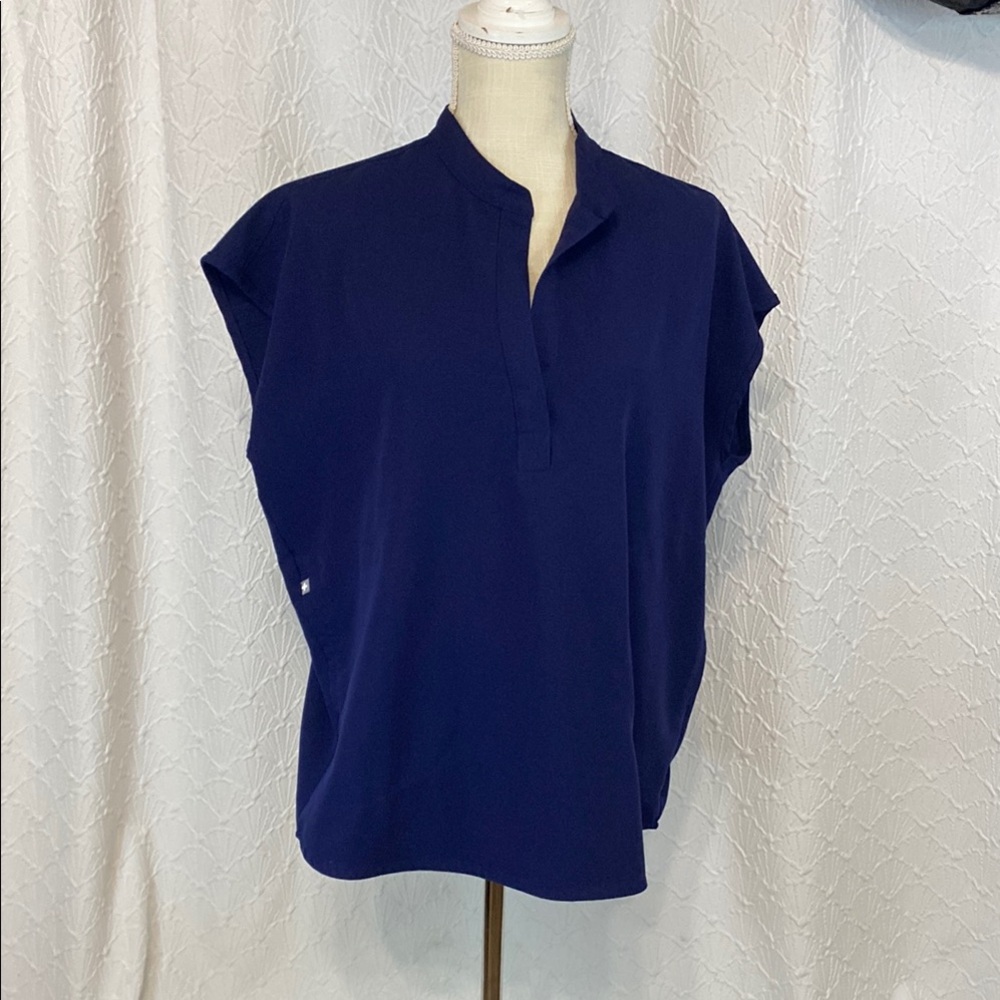 Figs Women's Navy Blouse